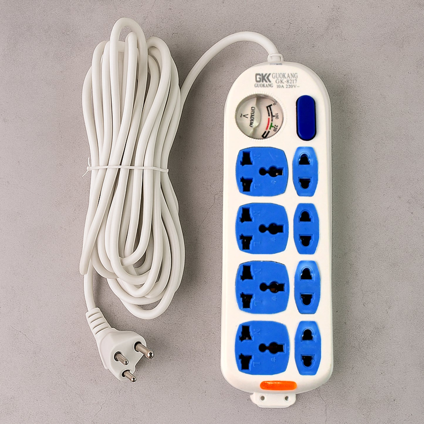 8 Socket Heavy Duty Power Extension Board (10 Mtr. 1 Pc)