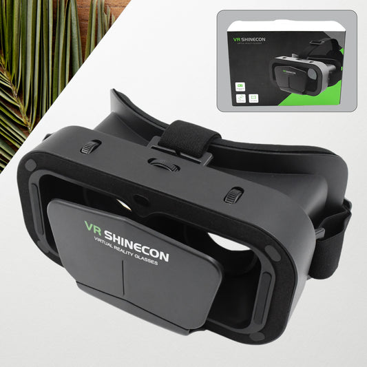 12837 3d Vr Headset Compatible With Iphone Android Virtual Reality Vr Goggles For 3d Vr Movies Video Games (1 Pc)